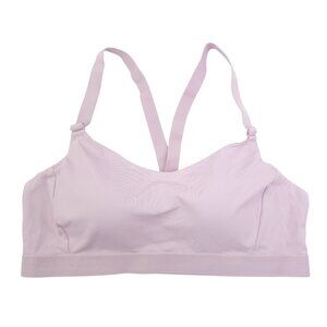 Old Navy Women's Powersoft Pastel Purple Mauve Light Compression Sports Bra